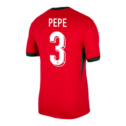 Camisola de futebol PEPE #3 Portugal Home Euro 2024