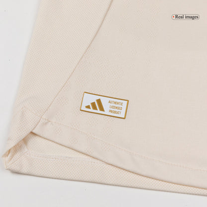 Jogador GAKPO #18 Liverpool Fora Futebol Camisas 2025/26 Branco