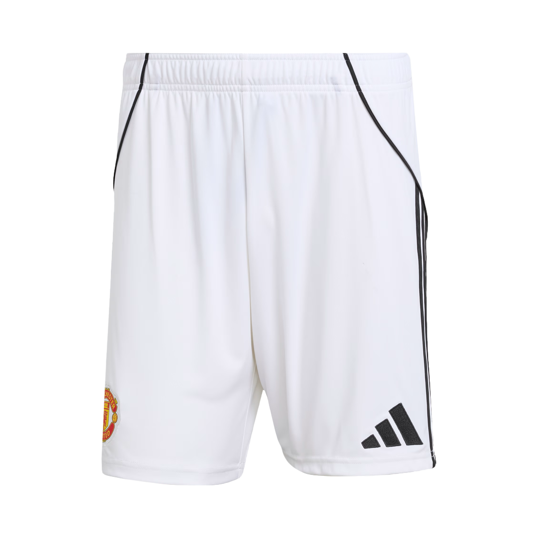 Manchester United Casa Camisa Conjunto (Camisa + Calções + Meias) 2025/26 Vermelho