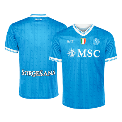 Napoli Casa Camisa 2025/26- Azul