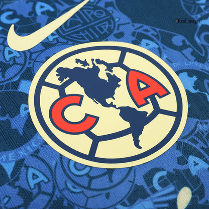 Camisola de futebol autêntico Club América Aguilas Away Shirt 2024/25