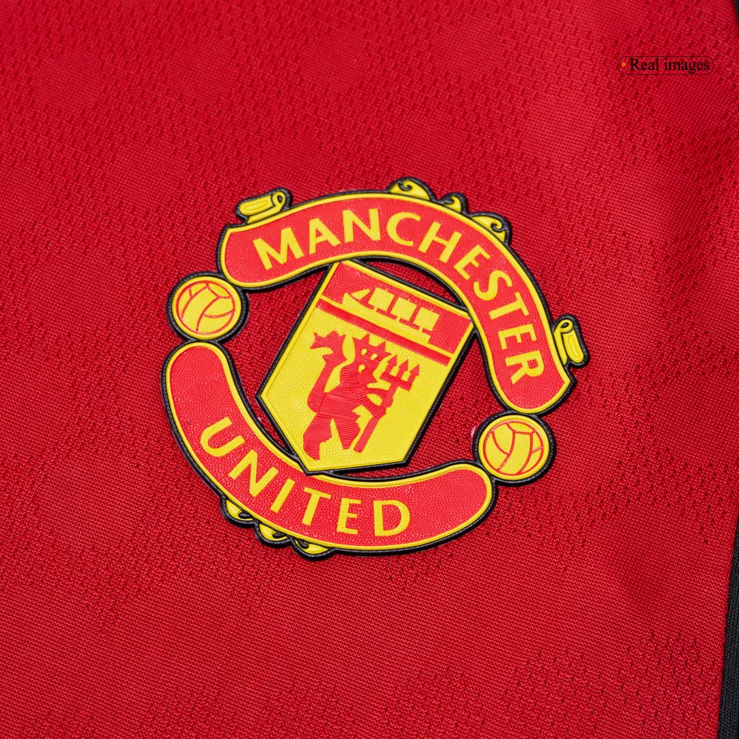 Autêntico ŠEŠKO #30 Manchester United Casa Camisa 2025/26 Vermelho