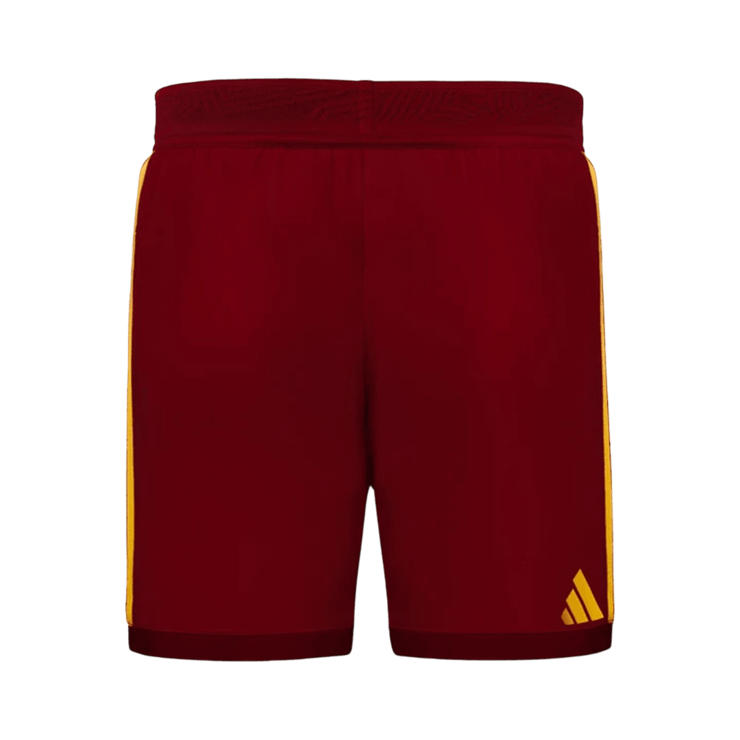 Roma Casa Calções 2026/27 Vermelho