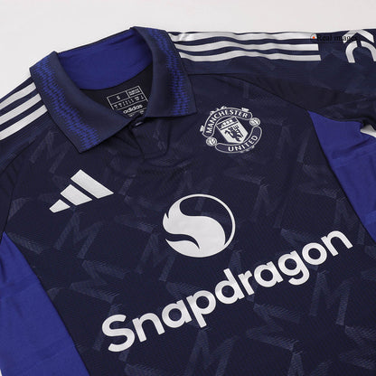 Camisola de futebol autêntico RASHFORD #10 Manchester United Away 2024/25