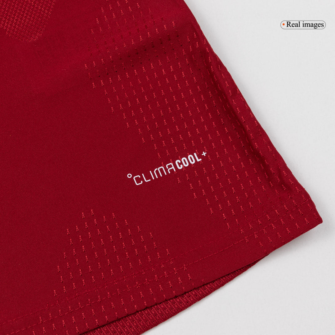 Versão do Jogador Hungría Casa Copa do Mundo Futebol Camisas 2026 Vermelho