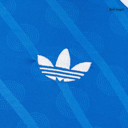 Real Madrid Infantil 
 Fora Terceira Futebol Camisa Conjunto (Camisa+Shorts+Meias) 2025/26 Azul