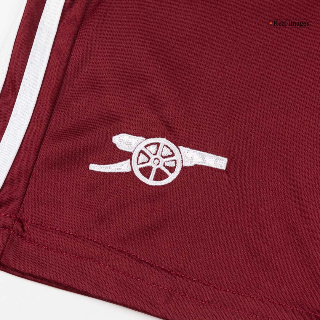 Arsenal Infantil 
 Fora Terceira Futebol Camisa Conjunto (Camisa+Shorts+Meias) 2025/26 Branco