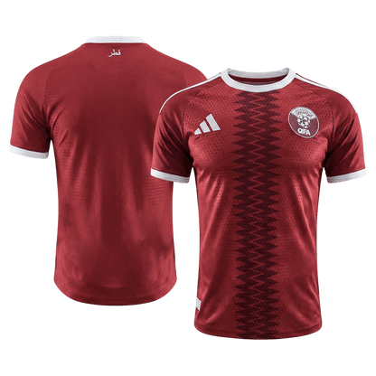 Versão do Jogador Catar Casa Copa do Mundo Futebol Camisas 2026 Vermelho