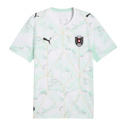 Austria Fora Camisa Copa do Mundo 2026 Branco