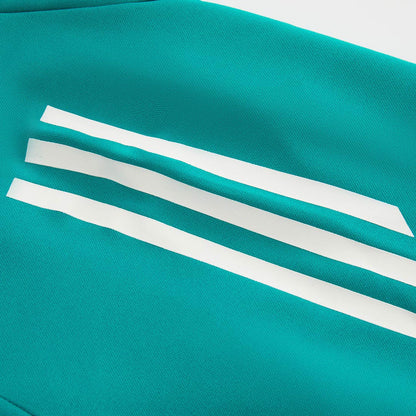 Liverpool Infantil Zíper Moletom Conjunto (Top+Pants) 2025/26 Verde