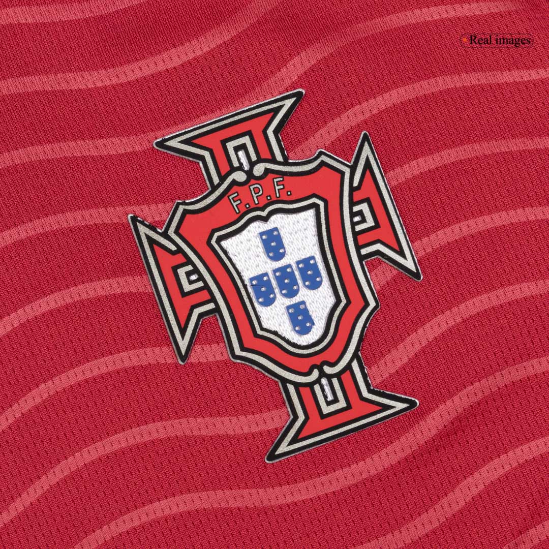 B.FERNANDES #8 Portugal Casa Camisa 2026 Vermelho