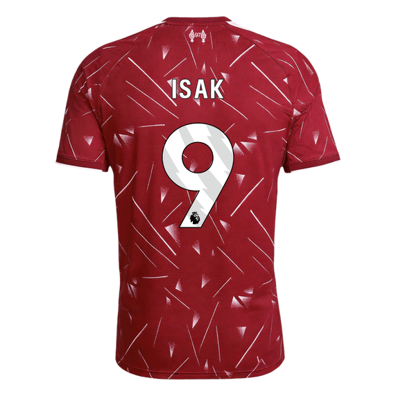 【Super Qualidade】ISAK #9 Liverpool
 Casa Futebol Camisa 2026/27 Vermelho