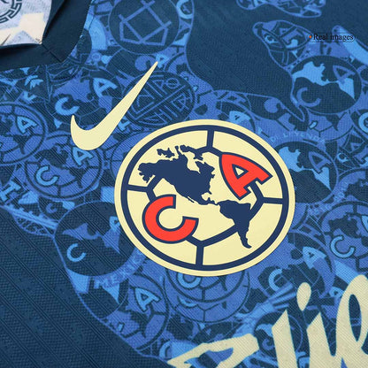 Camisola de futebol autêntico Club América Aguilas Away Shirt 2024/25