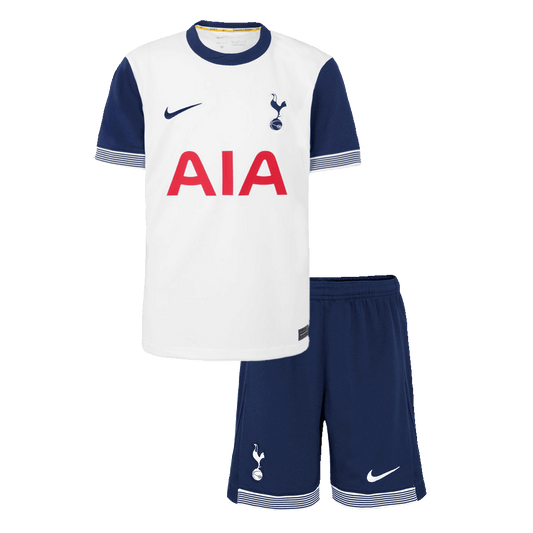 Kid's Tottenham Hotspur Home Football Shirt Kit (Shirt+Shorts) 2024/25 Football Kit UK