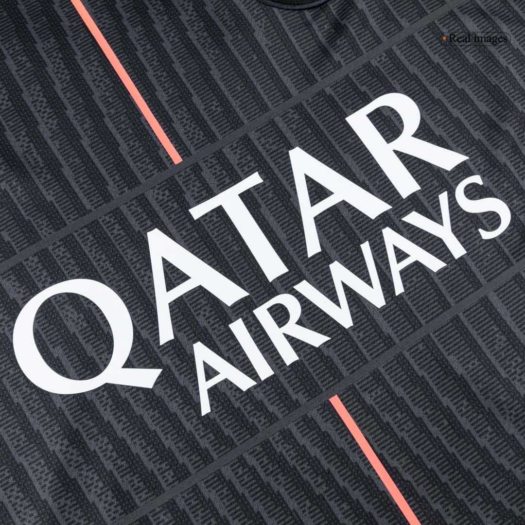 PSG Quarta Camisa Conjunto(Camisa+Calções) 2025/26 Preto