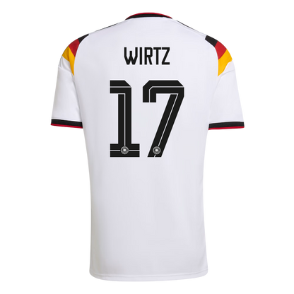 WIRTZ #17 Germany Casa Camisa 2026 Branco