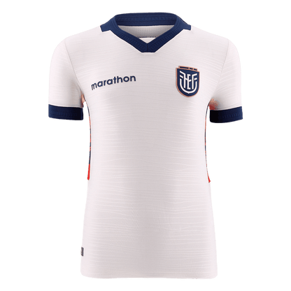 Ecuador Terceira Camisa Copa do Mundo 2026 Branco - camisola de futebol para adeptos em