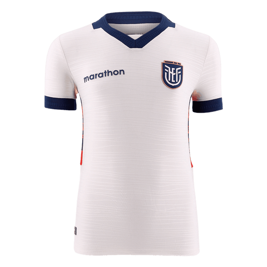 Ecuador Terceira Camisa Copa do Mundo 2026 Branco - camisola de futebol para adeptos em