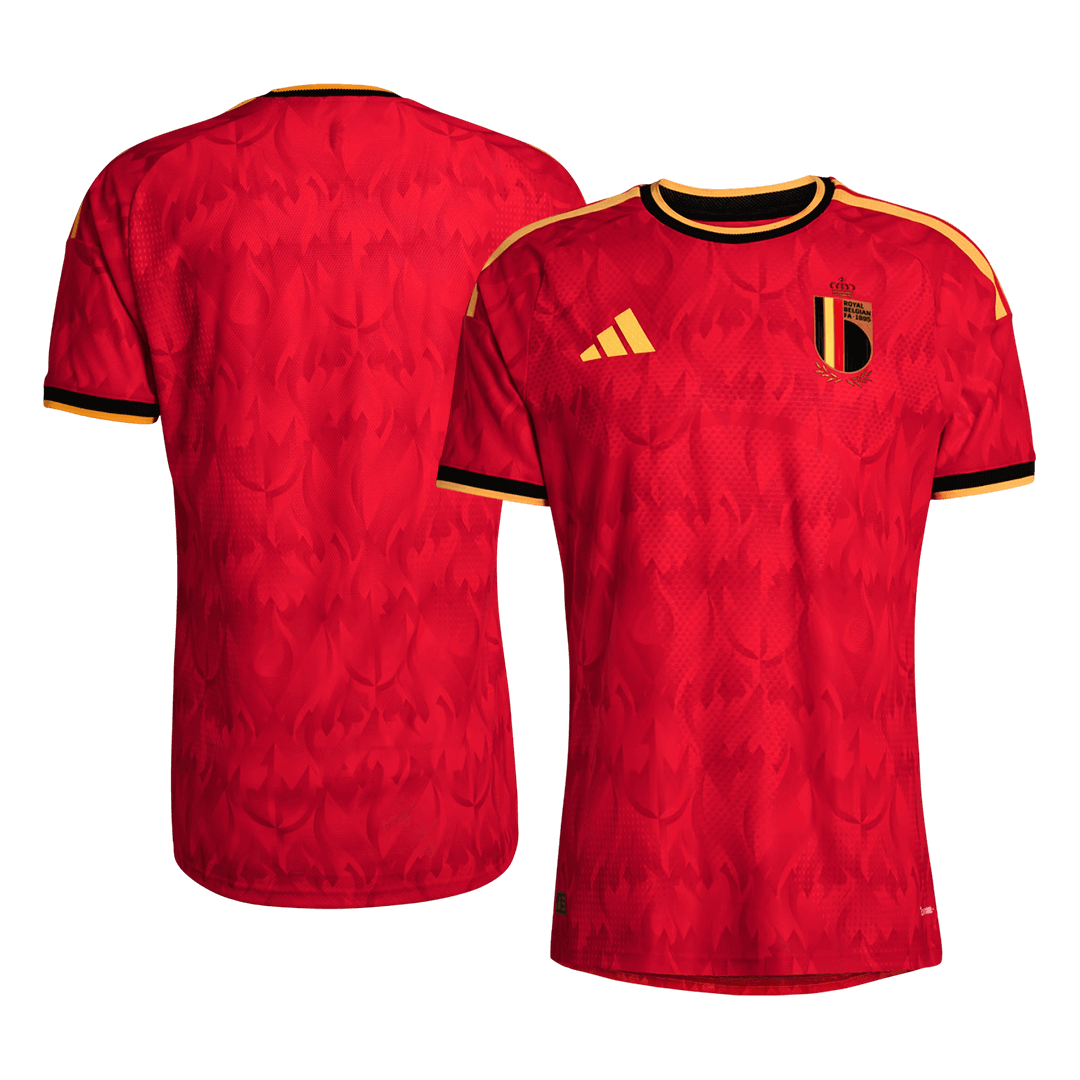 Belgium Casa World Cup Futebol Camisas 2026 Vermelho