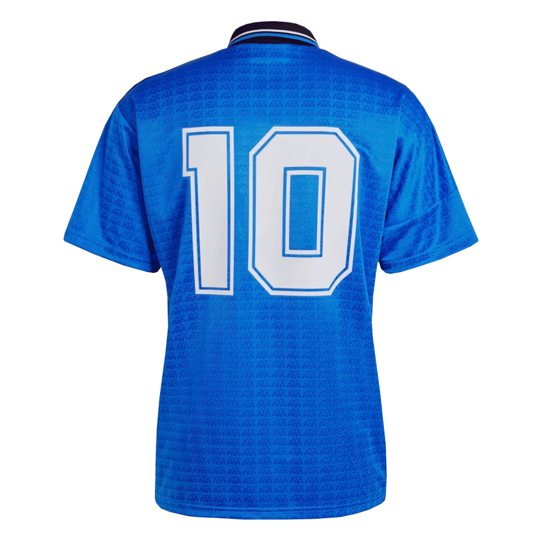 Argentina Jersey #10 Away Retro Soccer Jersey 1994