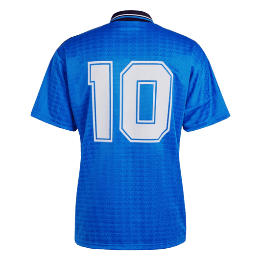 Argentina Jersey #10 Away Retro Soccer Jersey 1994