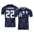 L. MARTÍNEZ #22 Argentina Fora Copa do Mundo Camisa 2026 Preto
