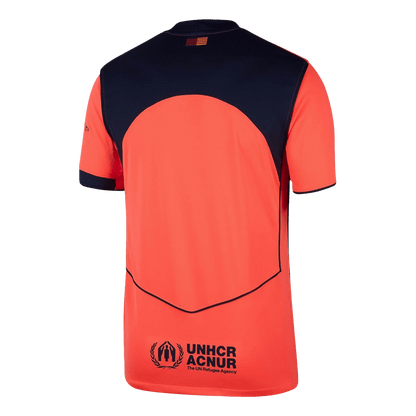 Barcelona Fora Terceira Camisa Conjunto (Camisa+Calções) 2025/26 Laranja