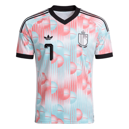 DE BRUYNE #7 Belgium Fora Copa do Mundo Camisa 2026