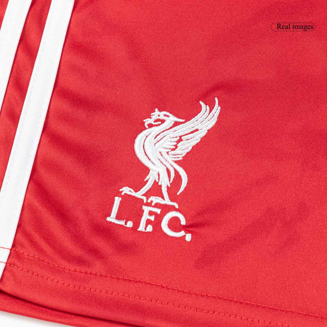 Liverpool Infantil 
 Casa Futebol Camisa Conjunto (Camisa+Shorts) 2025/26 Vermelho