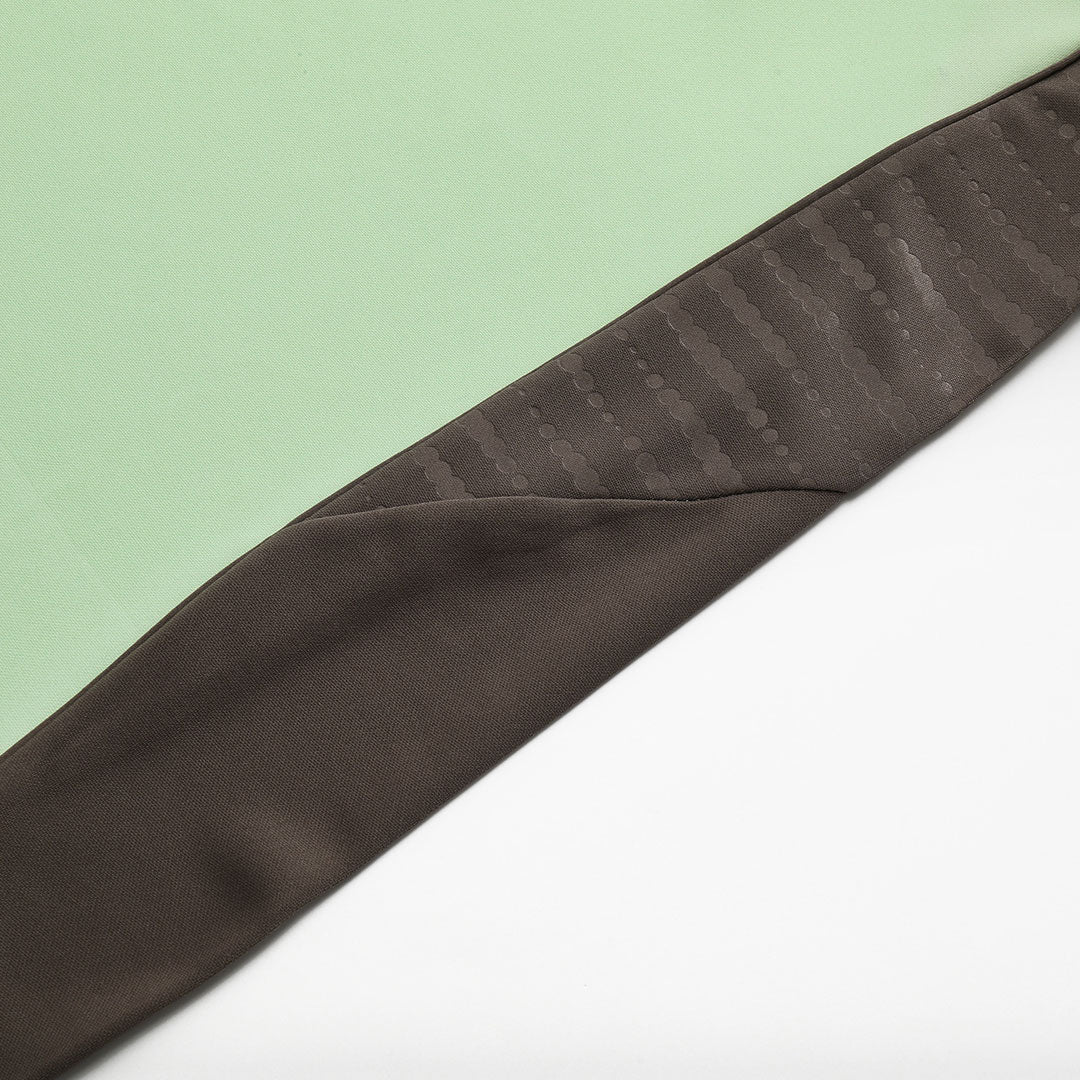 Real Madrid Infantil Zíper Moletom Conjunto (Top+Pants) 2025/26 Verde