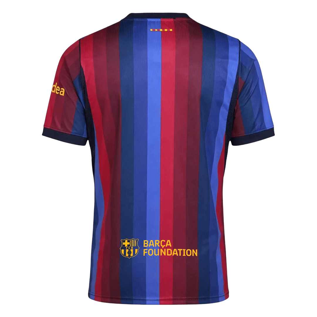Barcelona Casa Camisa 2026/27 Vermelho&Azul