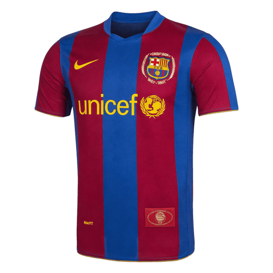 Retrô Barcelona Casa Camisa 2007/08