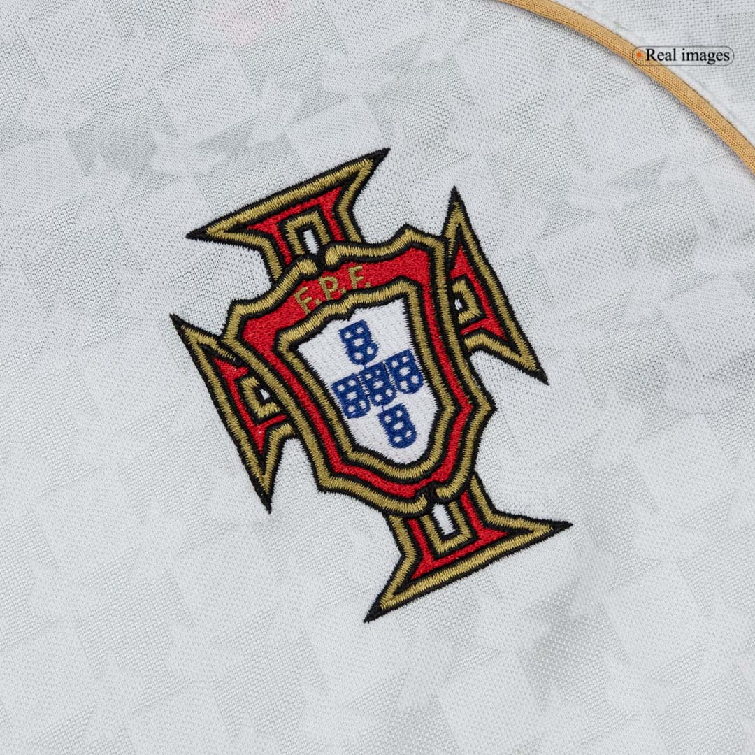 Retrô Portugal Fora Camisa 2004 Branco