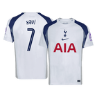 XAVI #7 Tottenham Hotspur Casa Camisa 2025/26- Branco - UCL