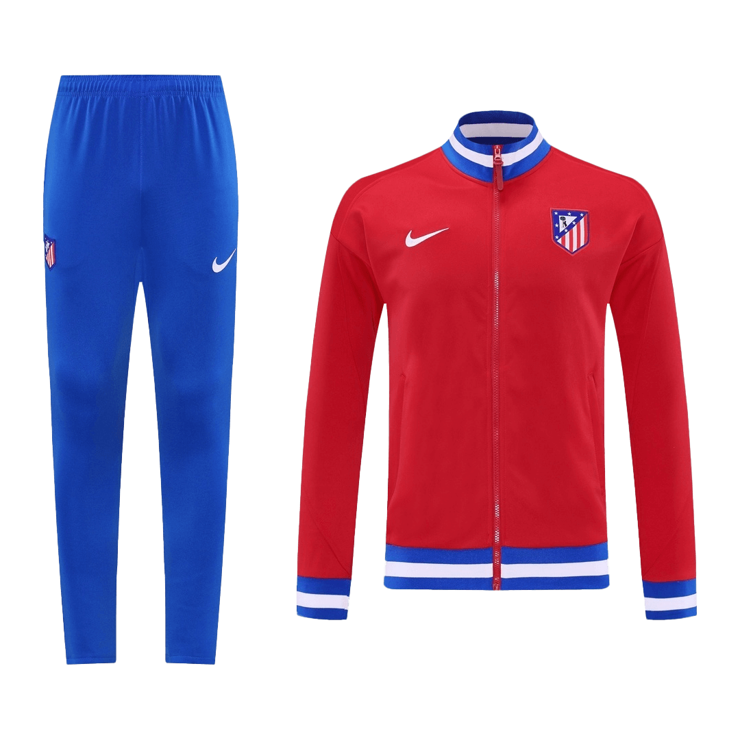 Atletico Madrid Conjunto Casaco(Blusão+Calça) Formação Blusão 2025/26 Vermelho