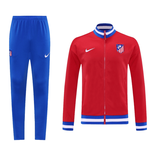 Atletico Madrid Conjunto Casaco(Blusão+Calça) Formação Blusão 2025/26 Vermelho