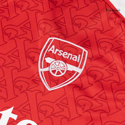 【Super Qualidade】GABRIEL #6 Arsenal
 Casa Futebol Camisa 2025/26 Vermelho