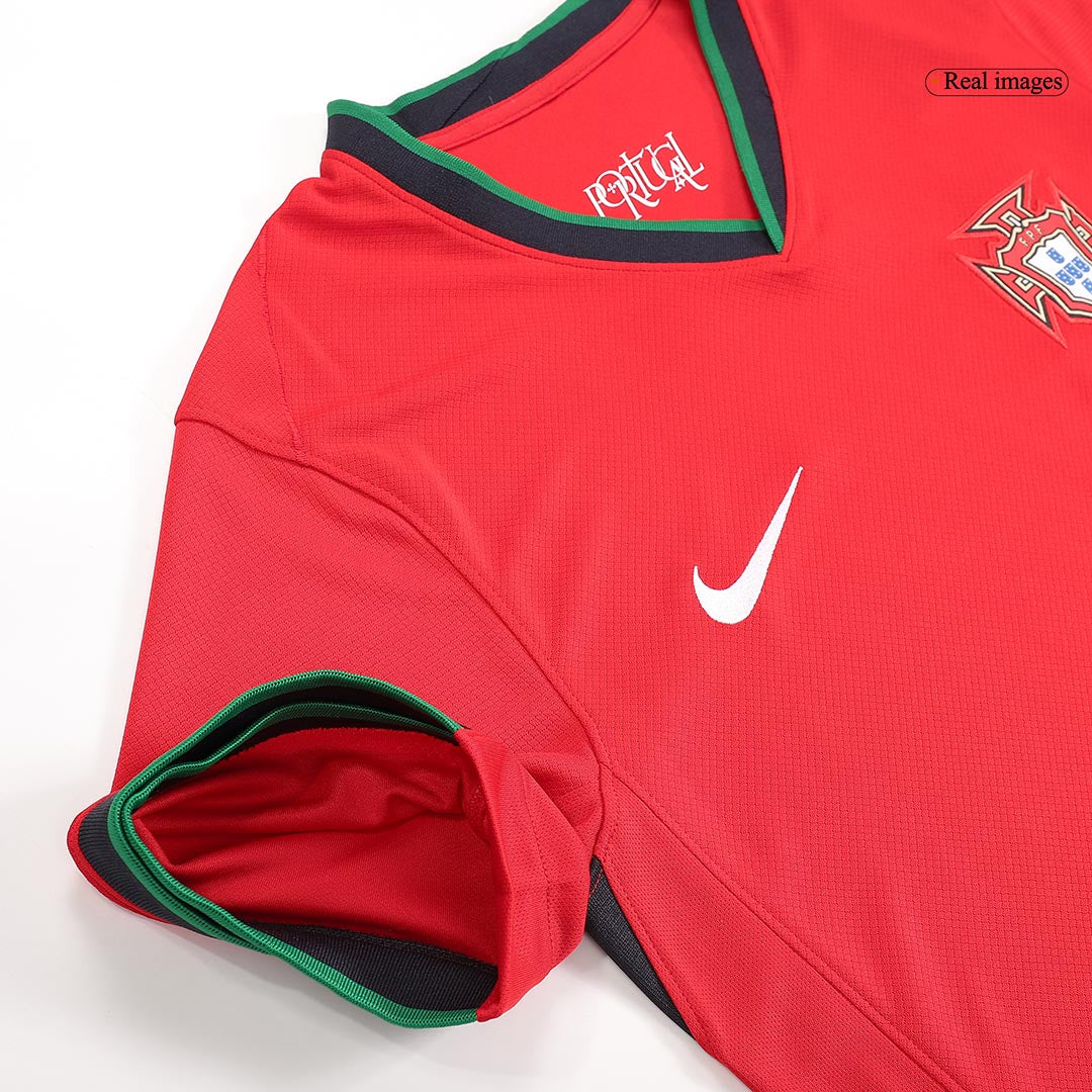 Portugal Home Euro 2024 Football Shirt-Plus Size