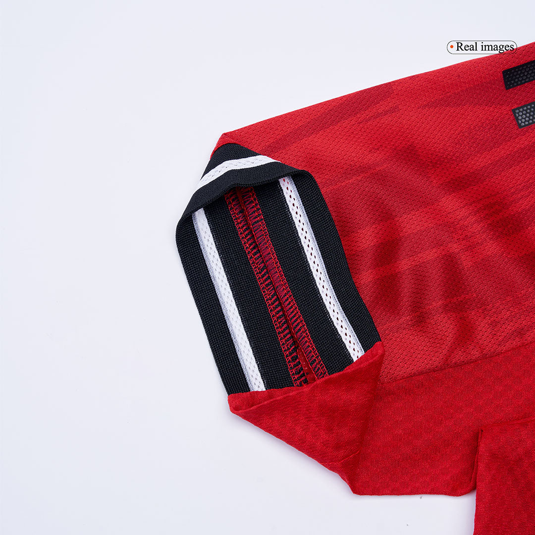Autêntico ŠEŠKO #30 Manchester United Casa Camisa 2025/26 Vermelho