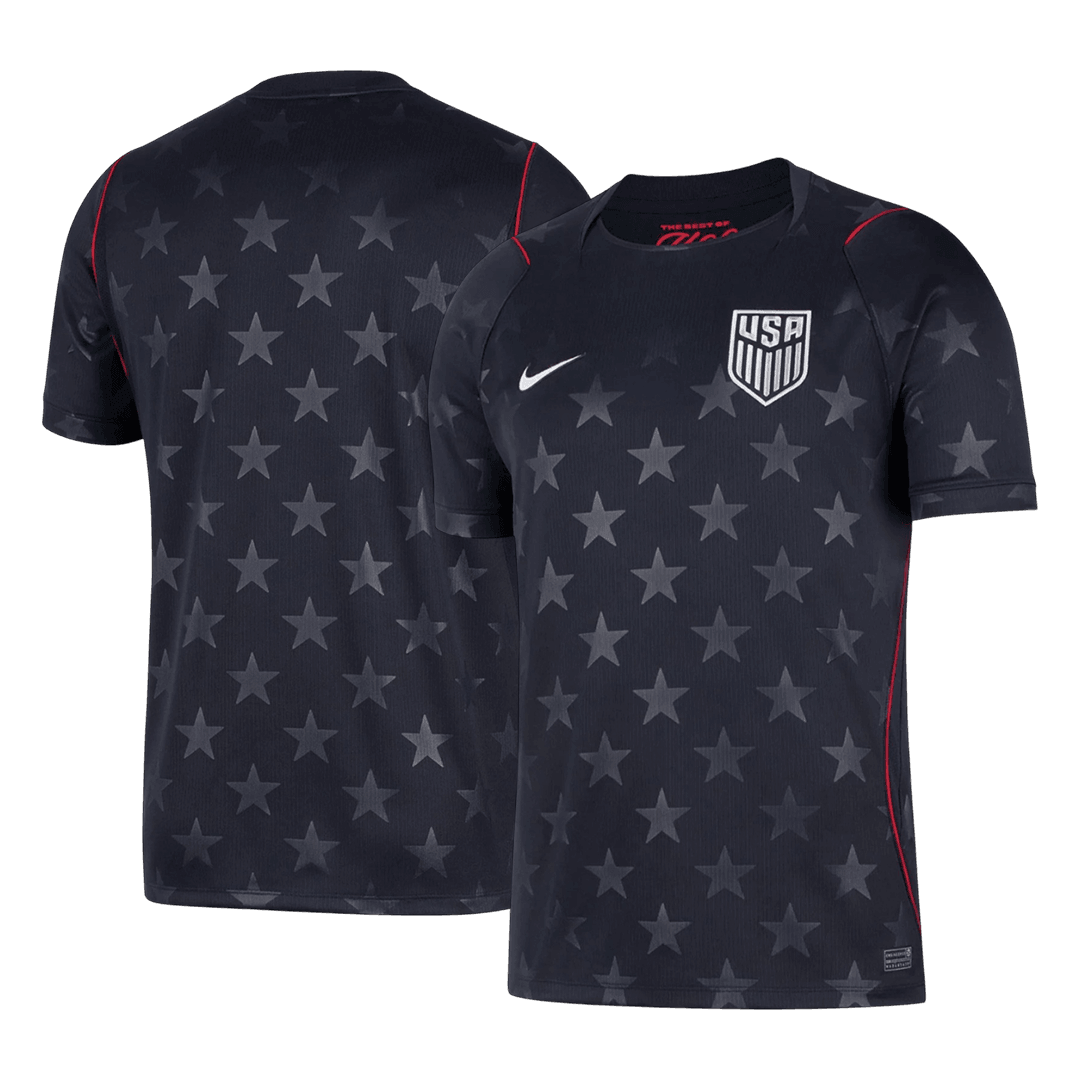 EUA Fora Camisa Copa do Mundo 2026 Preto