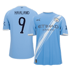 【Super Qualidade】HAALAND #9 Manchester City
 Casa Futebol Camisa 2025/26 Azul - Club World Cup