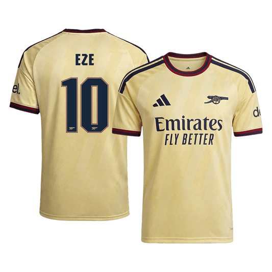 EZE #10 Arsenal Terceira Camisa 2026/27 Amarelo UCL