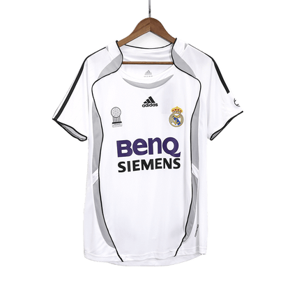 Retrô Real Madrid Casa Camisa 2006/07 Branco