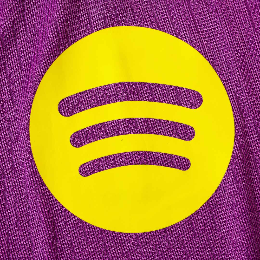 Barcelona Zíper Moletom Conjunto (Top+Calças) 2025/26 Roxo