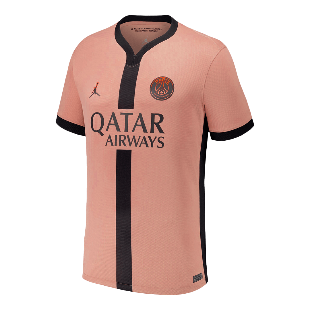 Camisola de futebol KVARATSKHELIA #7 PSG Third Away Custom Shirt 2024/25