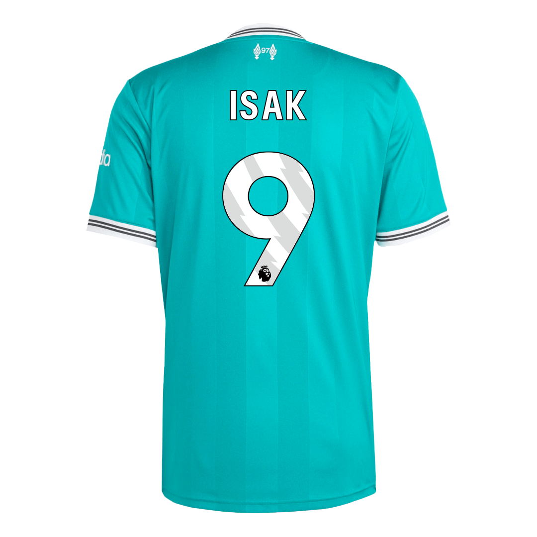 ISAK #9 Liverpool Fora Terceira Camisa 2025/26 Verde
