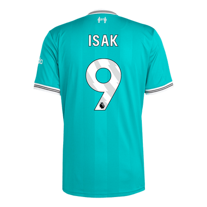 ISAK #9 Liverpool Fora Terceira Camisa 2025/26 Verde