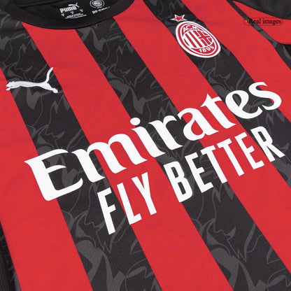 【Super Qualidade】PULISIC #11 AC Milan
 Casa Futebol Camisa 2025/26