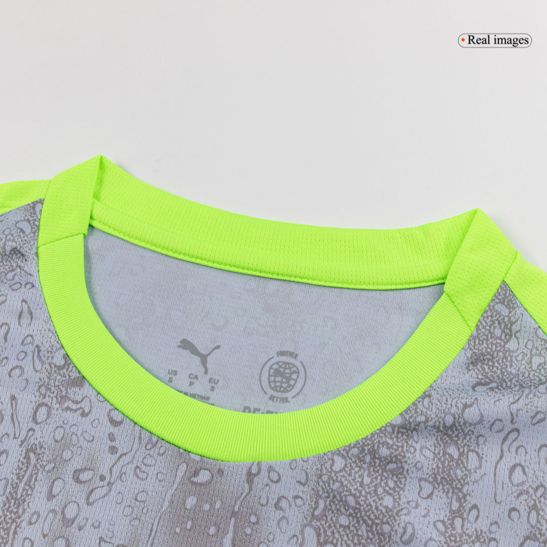 Manchester City 
 Fora Terceira Camisa Conjunto(Camisa+Calções+Meias) 2025/26