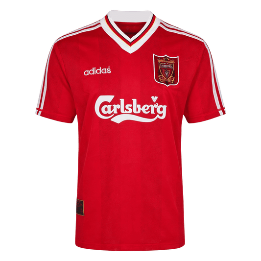 Retrô Liverpool Casa Camisa 1995/96 Vermelho